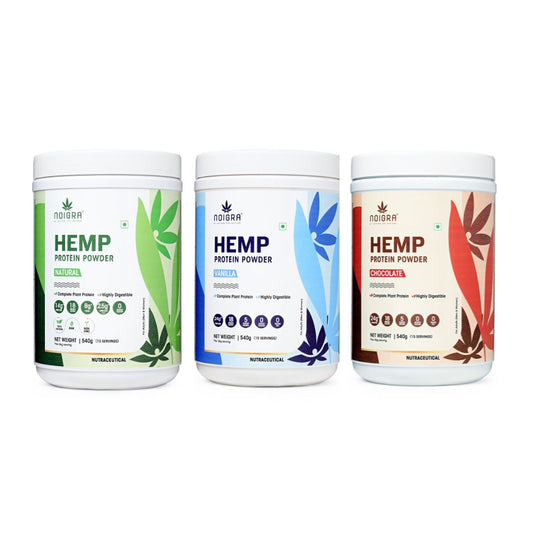 Hemp Protein Powder - 3X Combo pack