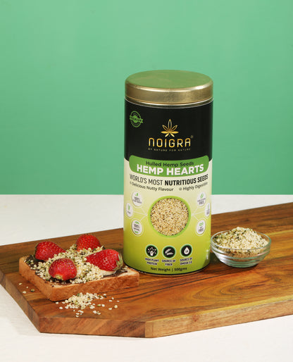 Noigra Hemp Hearts: Hulled Hemp Seeds