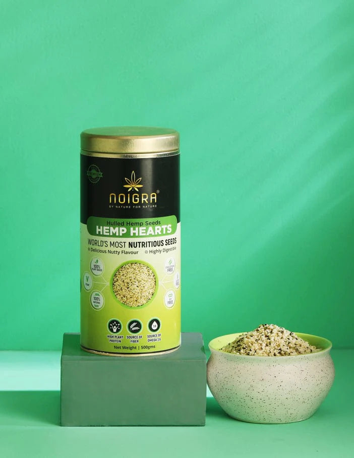 Noigra Hemp Hearts: Hulled Hemp Seeds