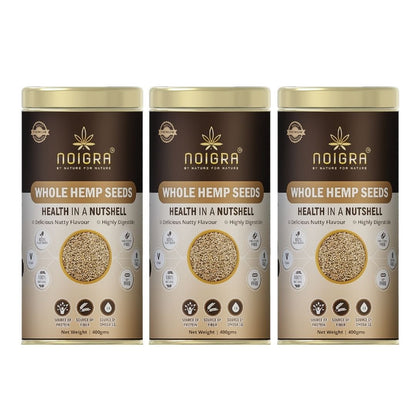 Noigra-By Nature For Nature Hemp Seeds Organic Whole Hemp Seeds1200gm by noigra-by-nature-for-nature.myshopify.com Noigra - By Nature For Nature